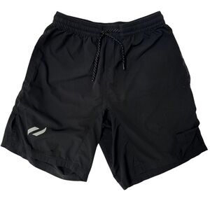 Pure Hockey Men's Sleek Black Athletic Shorts
